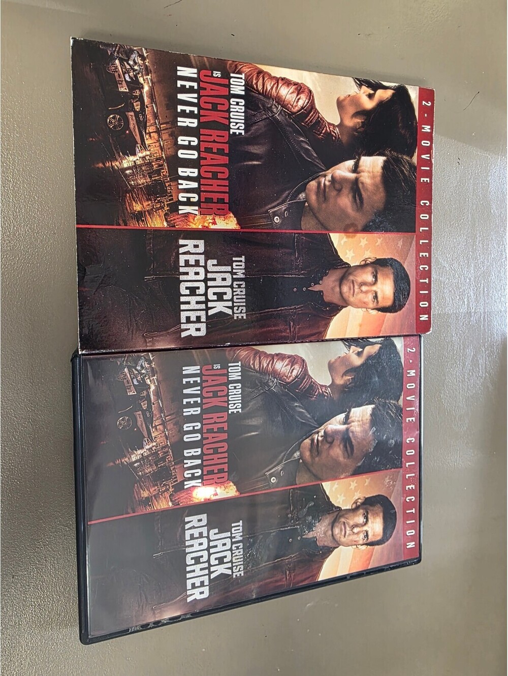 Jack Reacher 2 Movie Collection - Jack Reacher & Jack Reacher Never Go Back DVD
